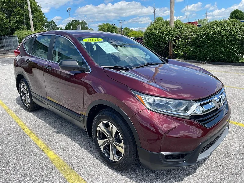Red 2019 Honda CR-V 4d SUV FWD LX for sale in Frankfort, KY