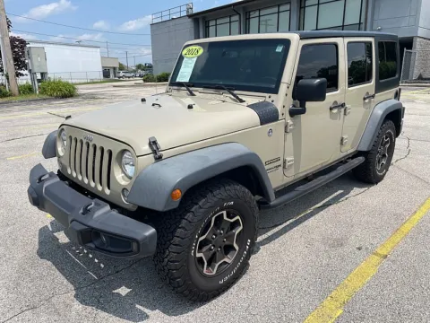 Another view of 2018 Jeep Wrangler JK Unlimited 4d SUV 4WD Sport for sale in Frankfort, KY at EZ Car Connection