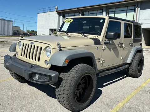 Another view of 2018 Jeep Wrangler JK Unlimited 4d SUV 4WD Sport for sale in Frankfort, KY at EZ Car Connection