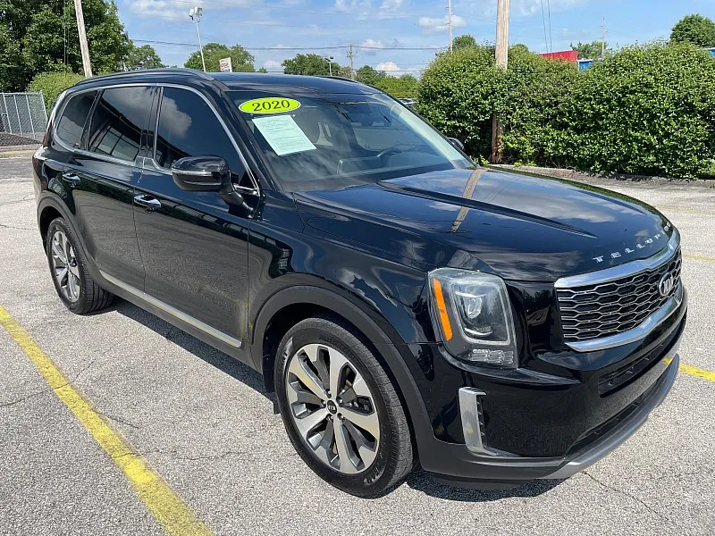 Black 2020 Kia Telluride 4d SUV FWD S for sale in Frankfort, KY