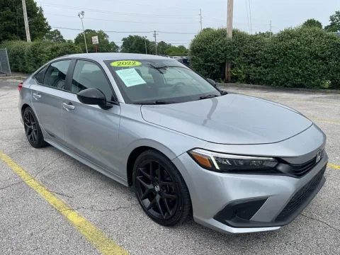 Silver 2022 Honda Civic Sedan Sport CVT for sale in Frankfort, KY