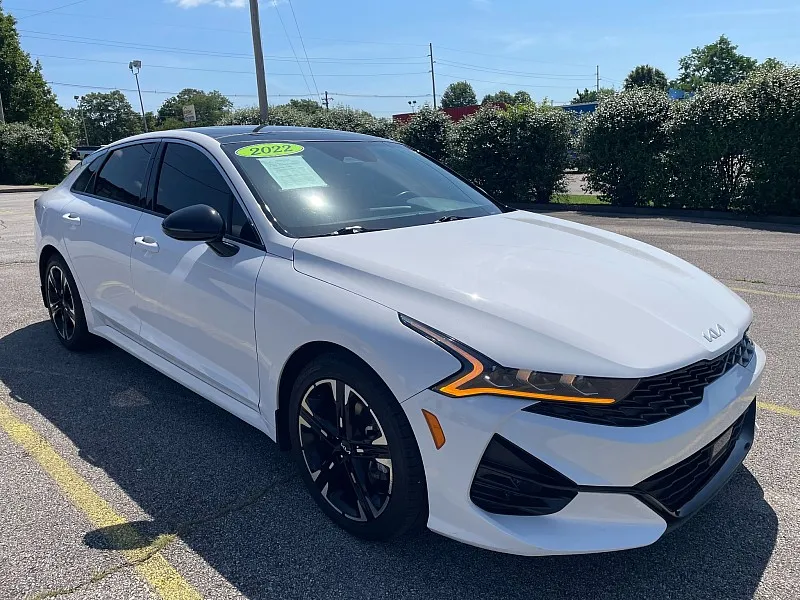 White 2022 Kia K5 GT-Line AWD for sale in Frankfort, KY