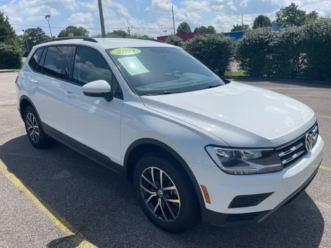 White 2021 Volkswagen Tiguan 2.0T S 4MOTION for sale in Frankfort, KY