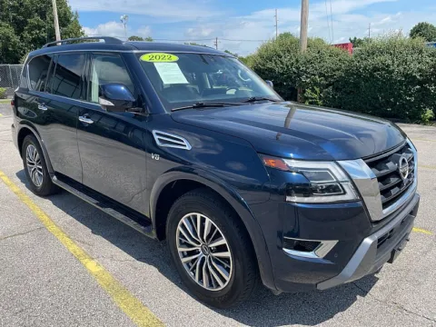 Blue 2022 Nissan Armada 4x4 SL for sale in Frankfort, KY