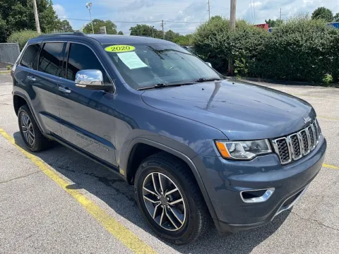 Blue 2020 Jeep Grand Cherokee 4d SUV 4WD Limited V6 for sale in Frankfort, KY