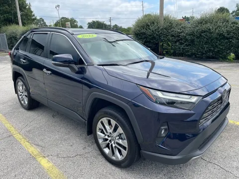 Blue 2022 Toyota RAV4 Limited FWD for sale in Frankfort, KY