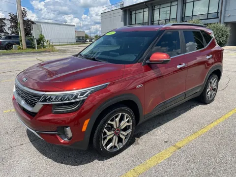 Another view of 2021 Kia Seltos 4d SUV AWD SX Turbo for sale in Frankfort, KY at EZ Car Connection