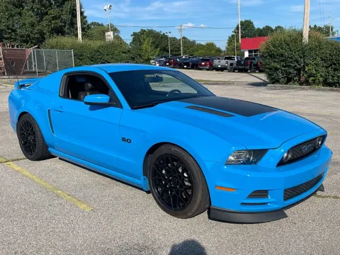 Blue 2014 Ford Mustang 2d Coupe GT Premium for sale in Frankfort, KY