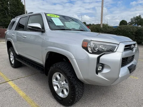 Silver 2021 Toyota 4Runner SR5 Premium 4WD for sale in Frankfort, KY