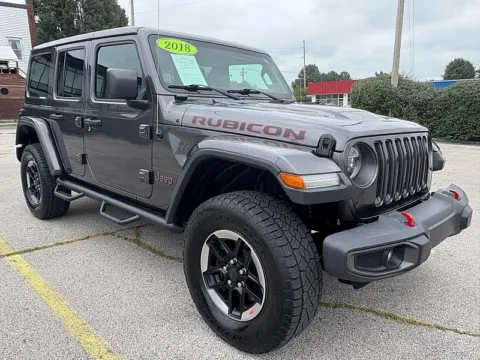 Gray 2018 Jeep Wrangler Unlimited 4d SUV 4WD Rubicon for sale in Frankfort, KY