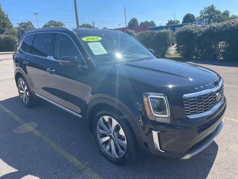 Black 2021 Kia Telluride S AWD for sale in Frankfort, KY