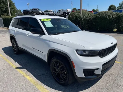 Gray 2024 Jeep Grand Cherokee L Laredo X 4x4 for sale in Frankfort, KY