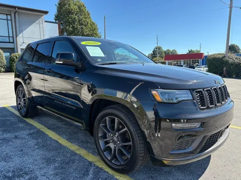 Black 2020 Jeep Grand Cherokee 4d SUV 4WD Overland V6 for sale in Frankfort, KY