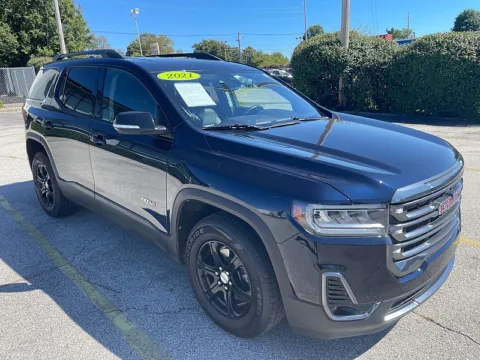 Black 2021 GMC Acadia AWD 4dr AT4 for sale in Frankfort, KY