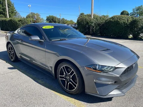 Gray 2021 Ford Mustang EcoBoost Premium Fastback for sale in Frankfort, KY