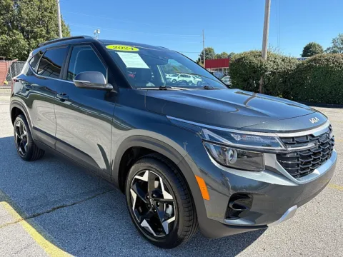 Gray 2024 Kia Seltos EX IVT FWD for sale in Frankfort, KY