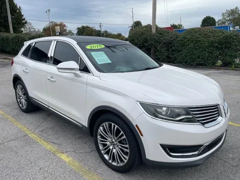 White 2018 Lincoln MKX 4d SUV FWD Reserve 3.7L for sale in Frankfort, KY