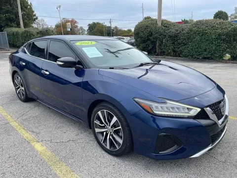 Blue 2021 Nissan Maxima SV 3.5L for sale in Frankfort, KY