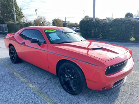 Orange 2016 Dodge Challenger 2d Coupe SXT for sale in Frankfort, KY
