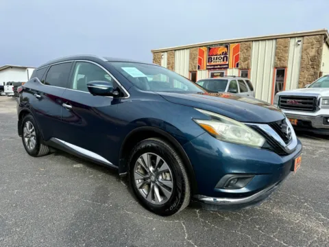 Blue 2015 Nissan Murano SL for sale in Abilene, TX