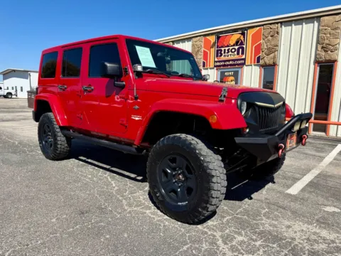 Red 2013 Jeep Wrangler Unlimited Sahara for sale in Abilene, TX