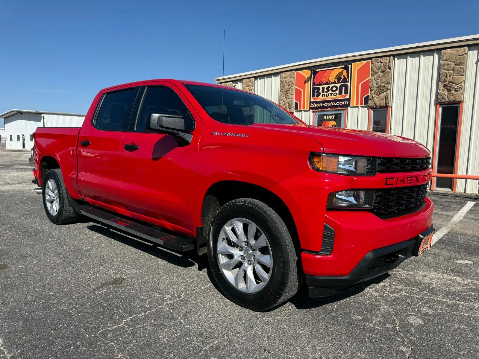 Red 2019 Chevrolet Silverado 1500 Custom for sale in Abilene, TX