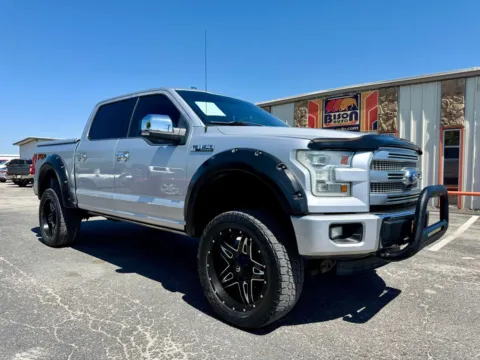 Silver 2015 Ford F-150 Platinum for sale in Abilene, TX
