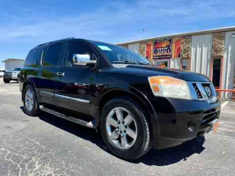 Red 2011 Nissan Armada Platinum for sale in Abilene, TX