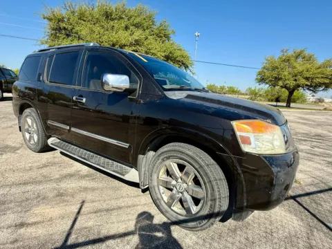 Red 2011 Nissan Armada Platinum for sale in Abilene, TX