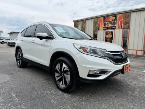 White 2016 Honda CR-V Touring for sale in Abilene, TX