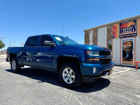 Blue 2017 Chevrolet Silverado 1500 LT for sale in Abilene, TX