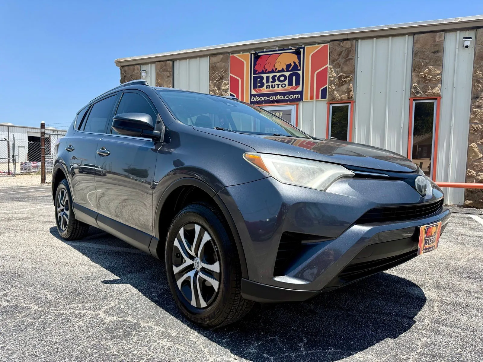 Gray 2017 Toyota RAV4 LE for sale in Abilene, TX