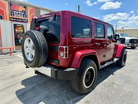 Another view of 2012 Jeep Wrangler Unlimited Sahara for sale in Abilene, TX at BISON AUTO
