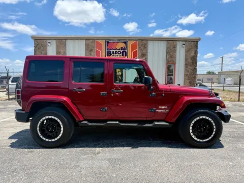 Photos of 2012 Jeep Wrangler Unlimited Sahara for sale in Abilene, TX at BISON AUTO