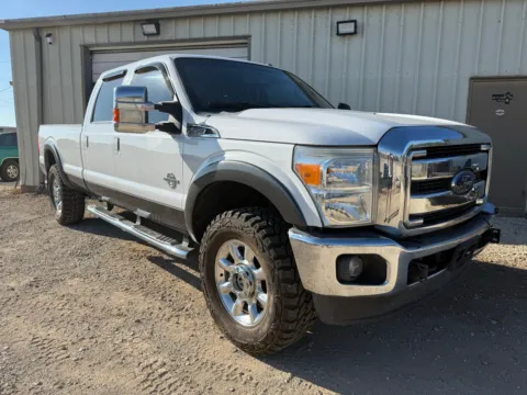 Gray 2016 Ford F-250 Lariat Crew Cab FX4 for sale in Abilene, TX