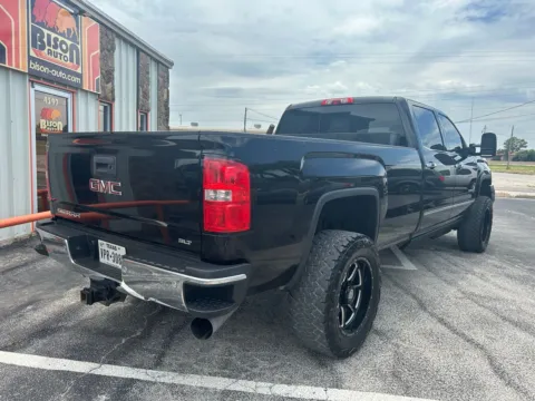 Another view of 2015 GMC Sierra 3500HD SLT Crew Cab 4X4 SRW for sale in Abilene, TX at BISON AUTO