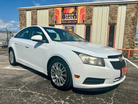 White 2012 Chevrolet Cruze ECO for sale in Abilene, TX