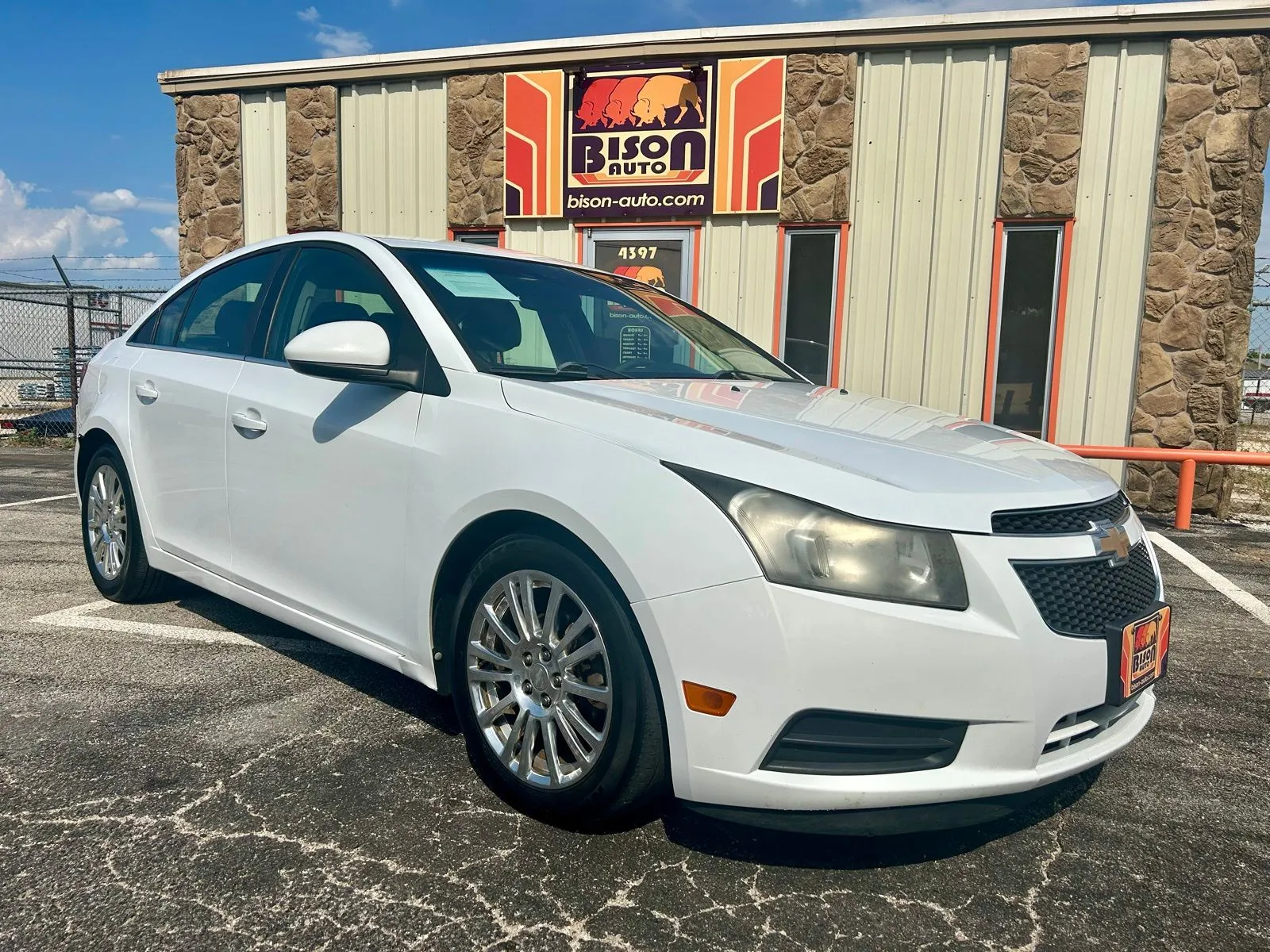 White 2012 Chevrolet Cruze ECO for sale in Abilene, TX