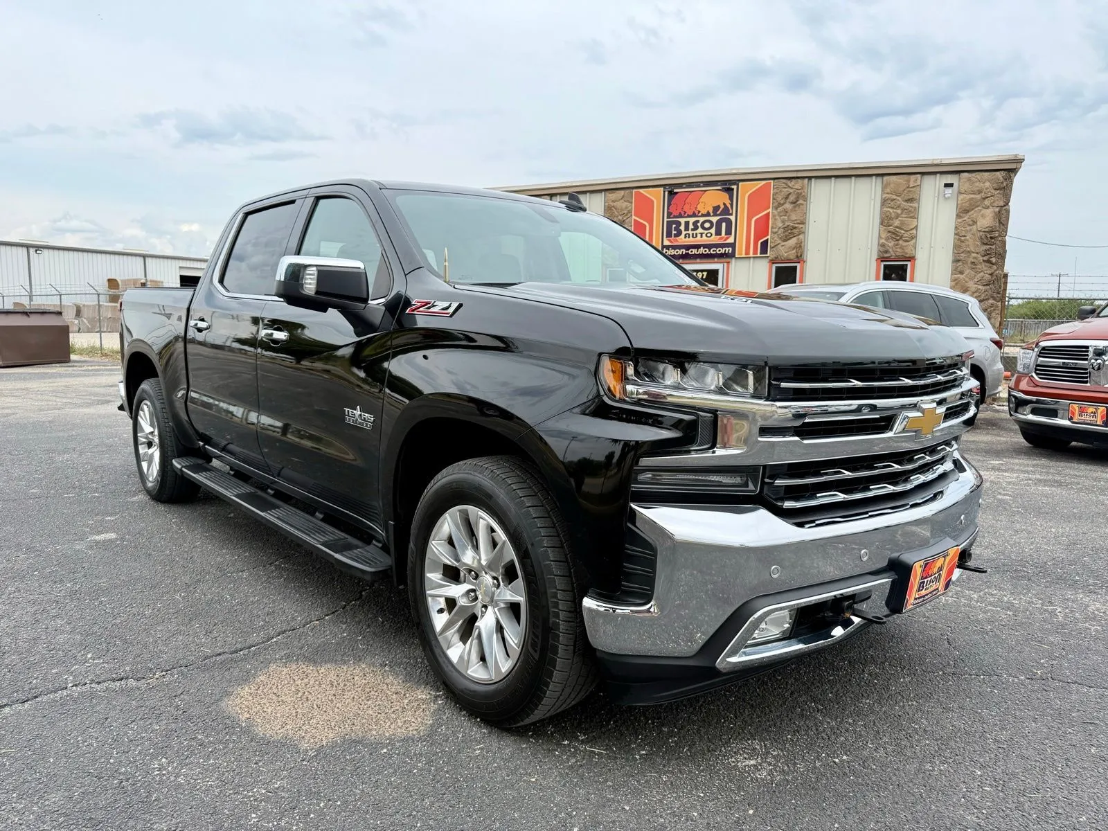 Black 2021 Chevrolet Silverado 1500 LTZ Crew Cab Z71 4X4 for sale in Abilene, TX