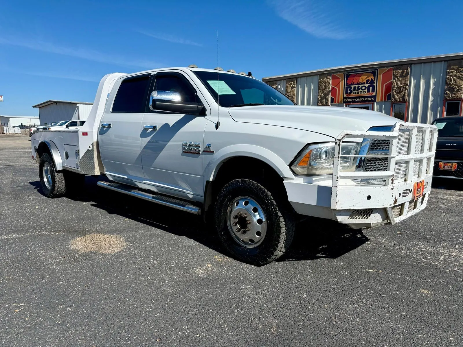 White 2017 Ram 3500 Laramie for sale in Abilene, TX