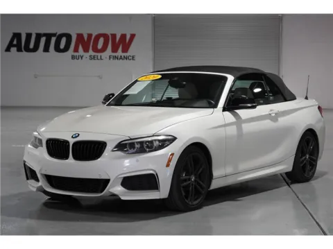 White 2020 BMW 2 Series M240i Convertible 2D for sale in Indio, CA