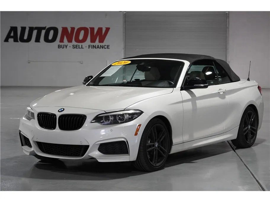 White 2020 BMW 2 Series M240i Convertible 2D for sale in Indio, CA