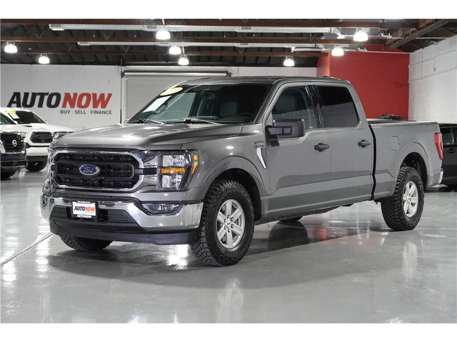 Gray 2023 Ford F-150 SuperCrew Cab XLT Pickup 4D 6 1/2 ft for sale in Indio, CA