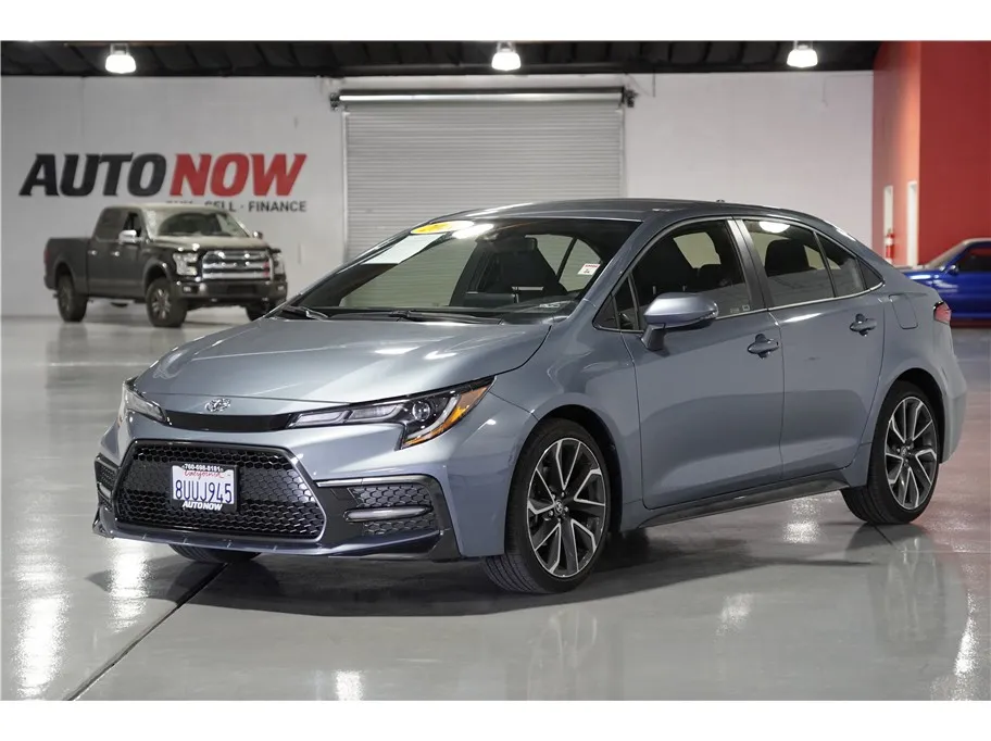 Gray 2021 Toyota Corolla SE Sedan 4D for sale in Indio, CA
