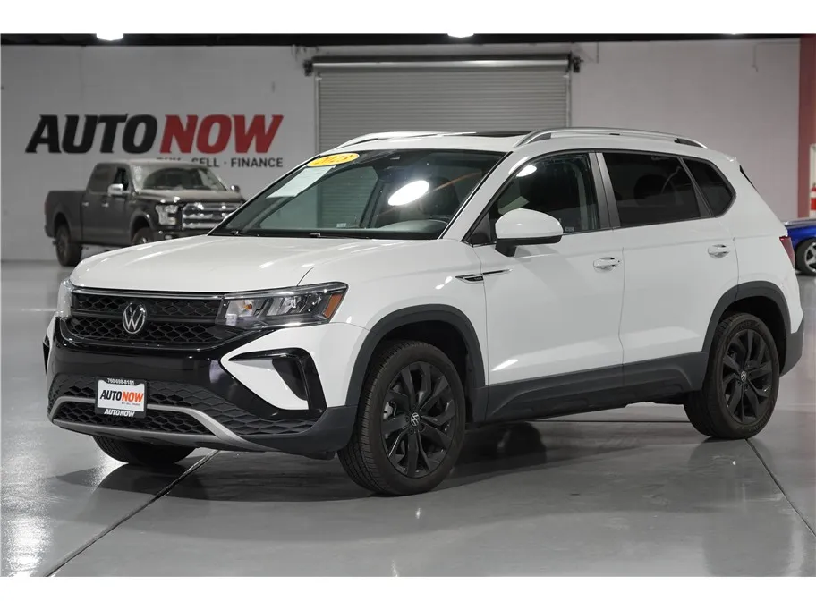 White 2023 Volkswagen Taos SE Sport Utility 4D for sale in Indio, CA
