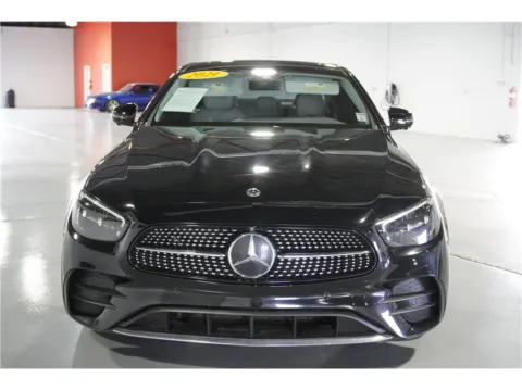 Black 2021 Mercedes-Benz E-Class E 450 4MATIC Sedan 4D for sale in Indio, CA