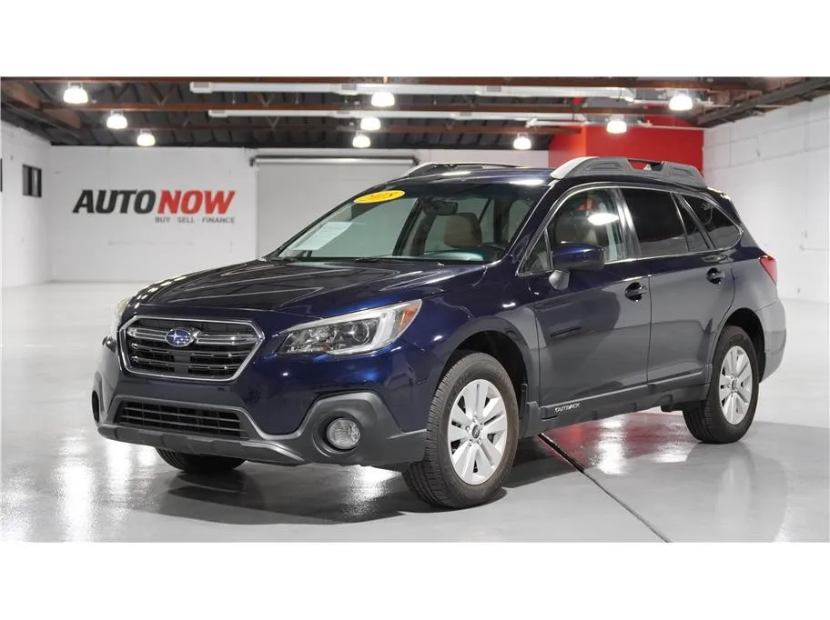 Blue 2018 Subaru Outback 2.5i Premium Wagon 4D for sale in Indio, CA