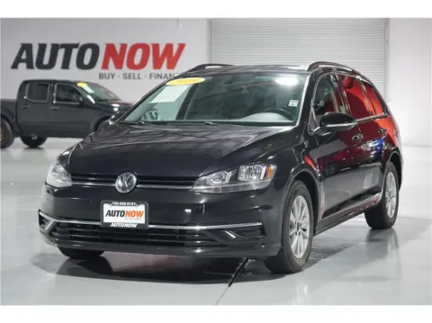 Black 2019 Volkswagen Golf SportWagen TSI S Wagon 4D for sale in Indio, CA