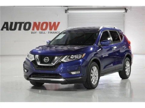 Blue 2018 Nissan Rogue SV Sport Utility 4D for sale in Indio, CA
