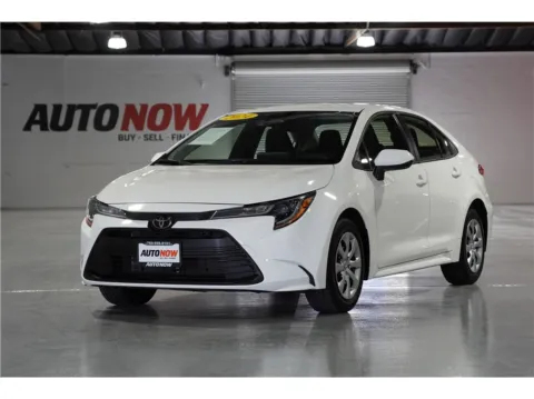 White 2024 Toyota Corolla LE Sedan 4D for sale in Indio, CA
